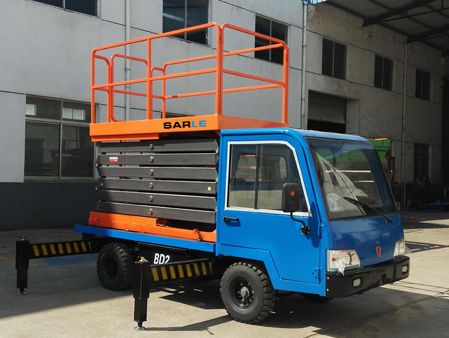 車載式剪叉高空作業平臺